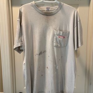 Marlboro Light Gray Pocket Tee